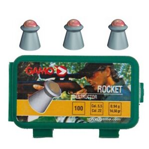 Balines Gamo Rocket Destroyer 5.5 Mm 100 Unidades 0,94 Gr