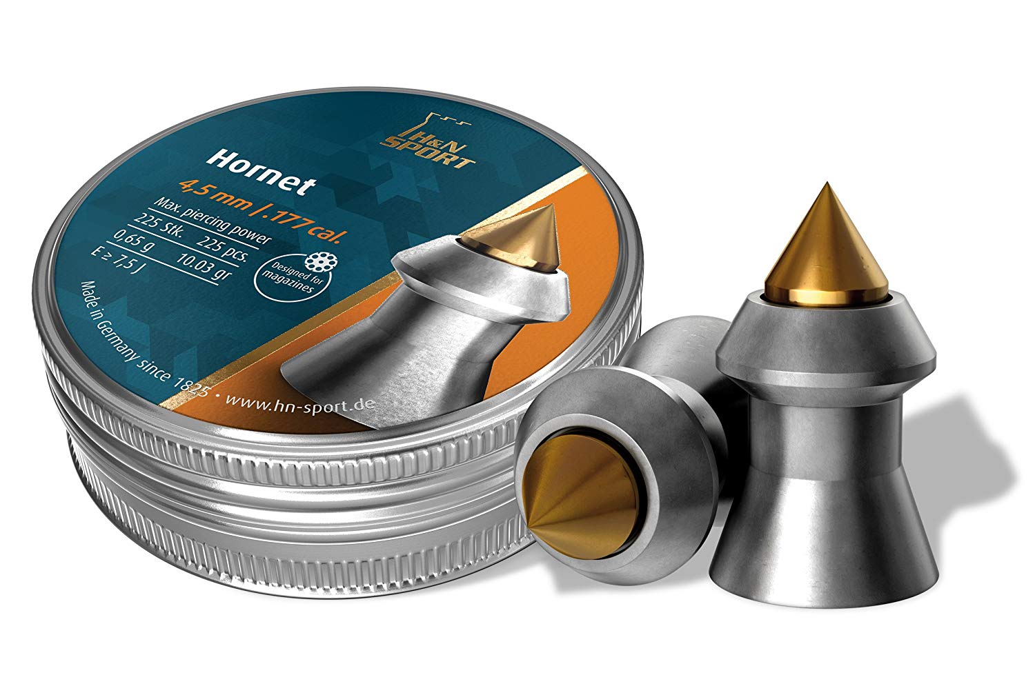 H N Hornet 177 4 5mm Airgun Pellet Database