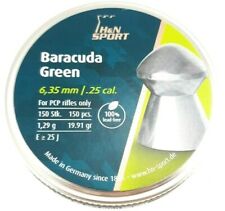 H&N Baracuda Green .25 (6.35mm)