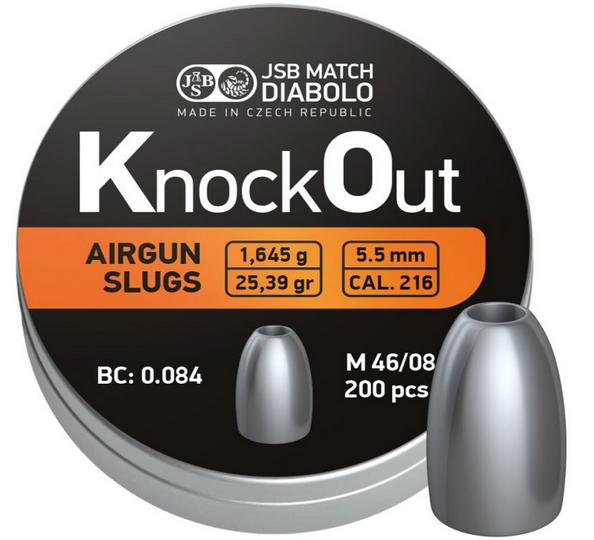 JSB Knockout Slugs .22 (5.5mm)