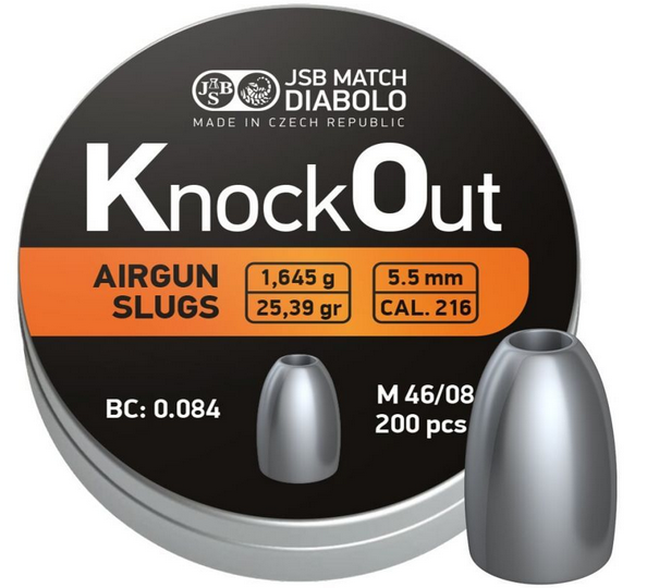 JSB Knockout Slugs .22 (5.51mm)